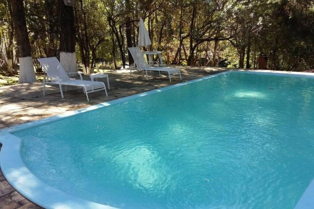 Chacara Com Piscina Em Condominio Fechado Prox Shopping Outlet Catarina Mairinque Esterno foto
