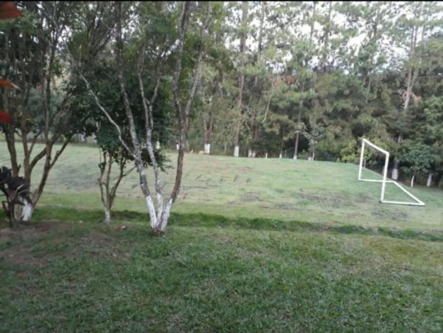 Chacara Com Piscina Em Condominio Fechado Prox Shopping Outlet Catarina Mairinque Esterno foto